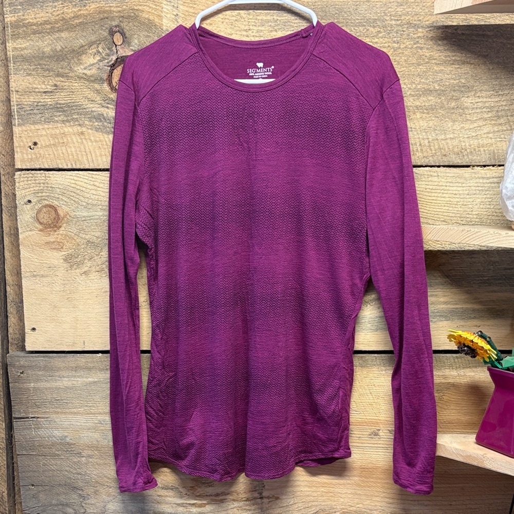 Segments Long Sleeve Crew Neck Tee